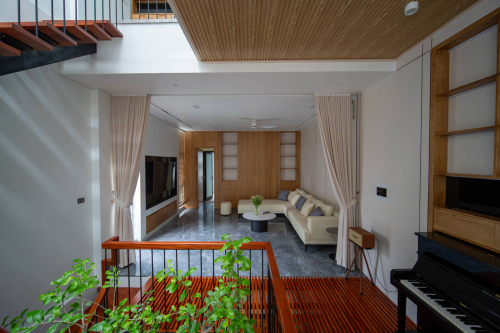 Nhà Thanh Hà – Nhà phố với lõi cảnh quan xanh  | TMTA Architecture